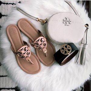 Tory Burch Reversible Logo Belt